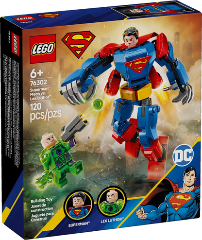 76302 Superman Mech vs. Lex Luthor (Retired) LEGO Super Heroes