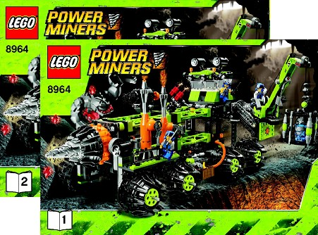 8964 Titanium Command Rig (Certified) LEGO Power Miners