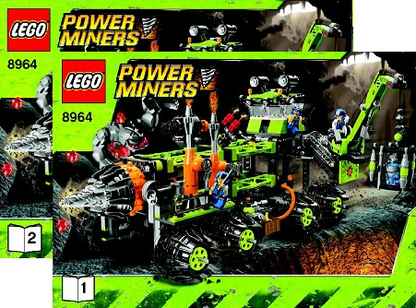 8964 Titanium Command Rig (Certified) LEGO Power Miners