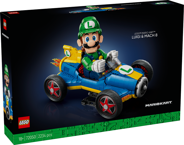 72050 Mario Kart - Luigi & Mach 8