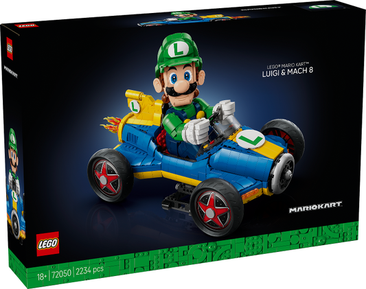 72050 Mario Kart - Luigi & Mach 8