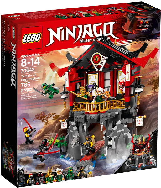 70643 Temple of Resurrection (Retired) LEGO Ninjago