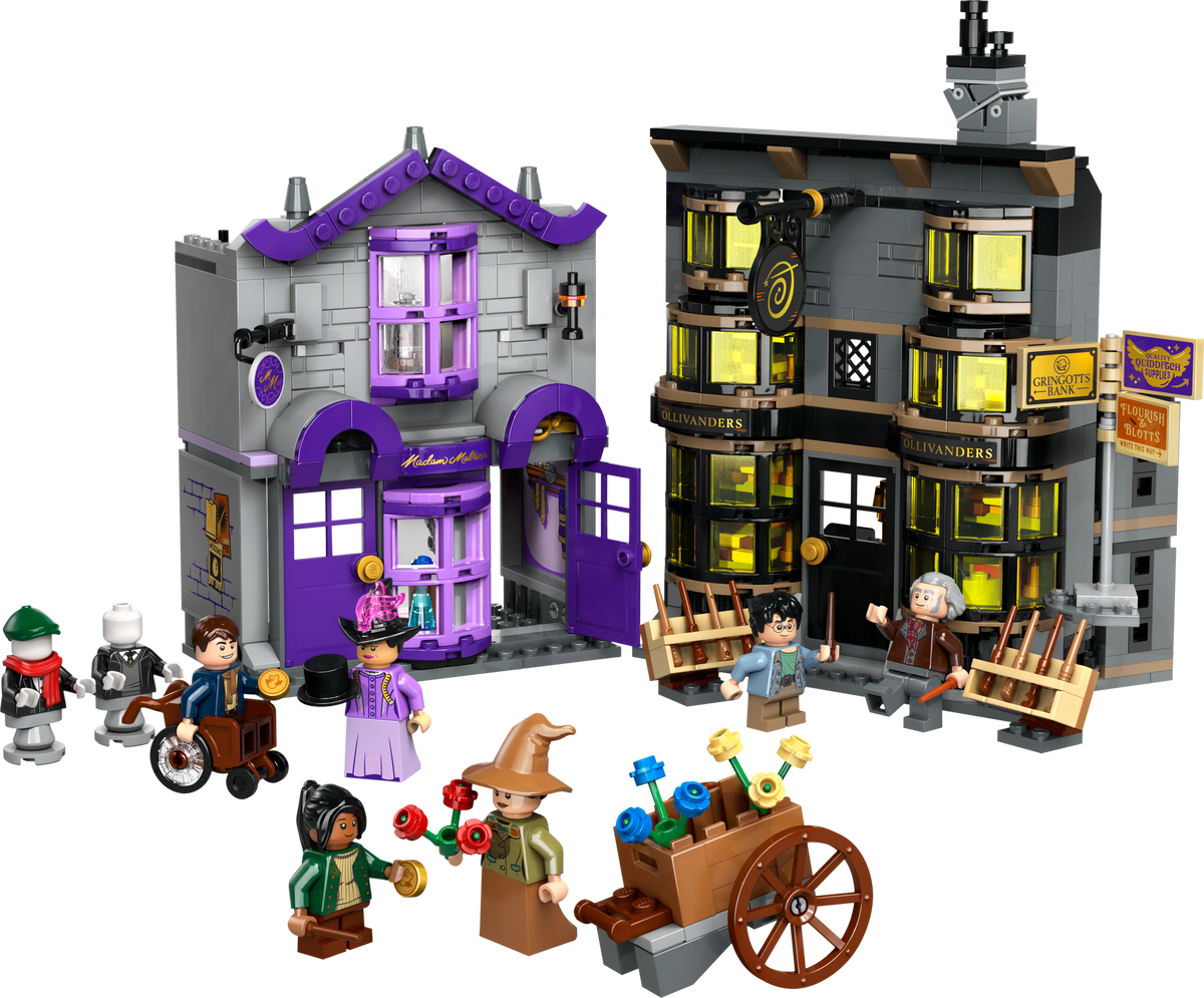76439 Ollivanders & Madam Malkin's Robes (Certified) LEGO Harry Potter