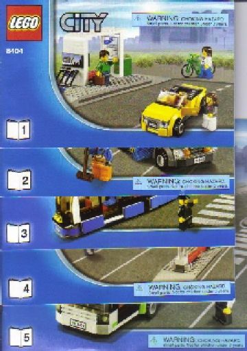 8404 Public Transport Station (Used) LEGO City