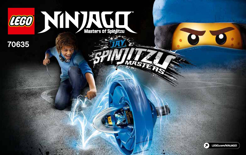70635 Jay - Spinjitzu Master (Certified) LEGO Ninjago