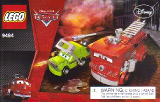9484 Red's Water Rescue (Certified) LEGO Cars