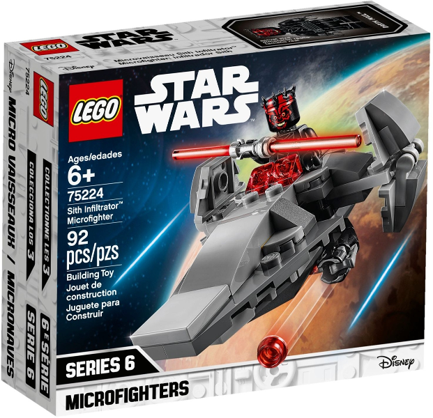 75224 Sith Infiltrator Microfighter (Retired) LEGO Star Wars