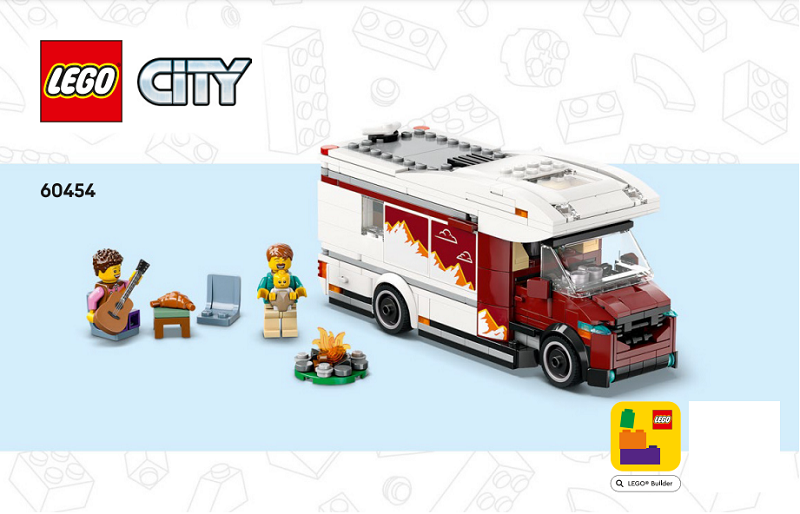 60454 Holiday Adventure Camper Van (Certified) LEGO City