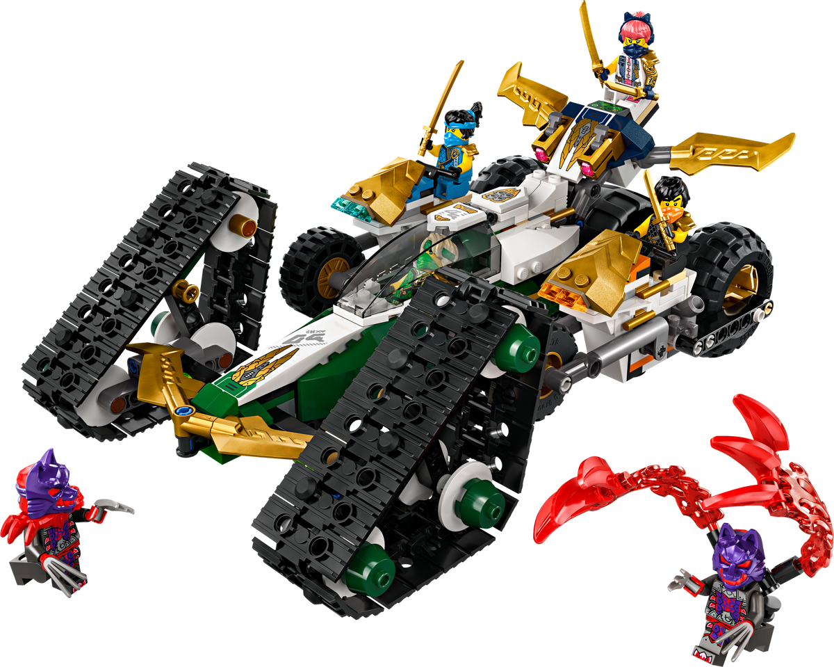 71820 Ninja Team Combo Vehicle (Used) LEGO Ninjago