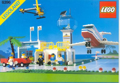 6396 International Jetport (Used) LEGO Town