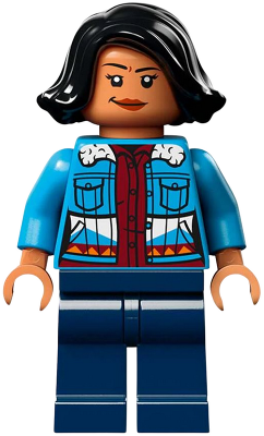Sammy Gutierrez - Medium Blue Jacket over Dark Red Shirt, Dark Blue Legs (jw122)