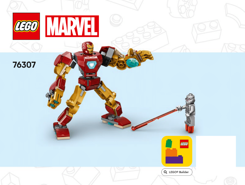76307 Iron Man Mech vs. Ultron (Certified) LEGO Super Heroes