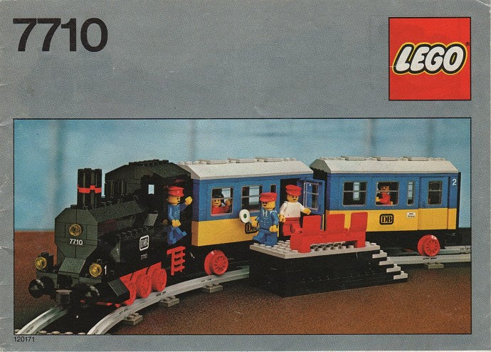 7710 Push-Along Passenger Steam Train (Certified) LEGO Trains