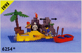 6254 Rocky Reef (Used) LEGO Pirates