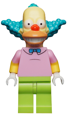 Krusty the Clown (Minifigure Only) (sim014)