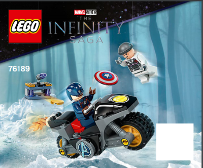 76189 Captain America and Hydra Face-Off (Used) LEGO Super Heroes