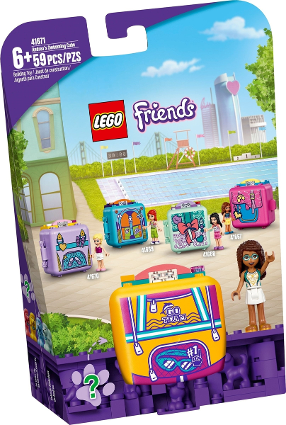 41671 Andrea's Swimming Cube (Retired) LEGO Friends