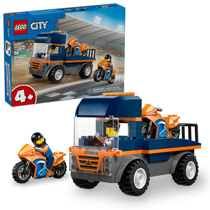 60491 Motorcycle Transporter (Retired) LEGO City