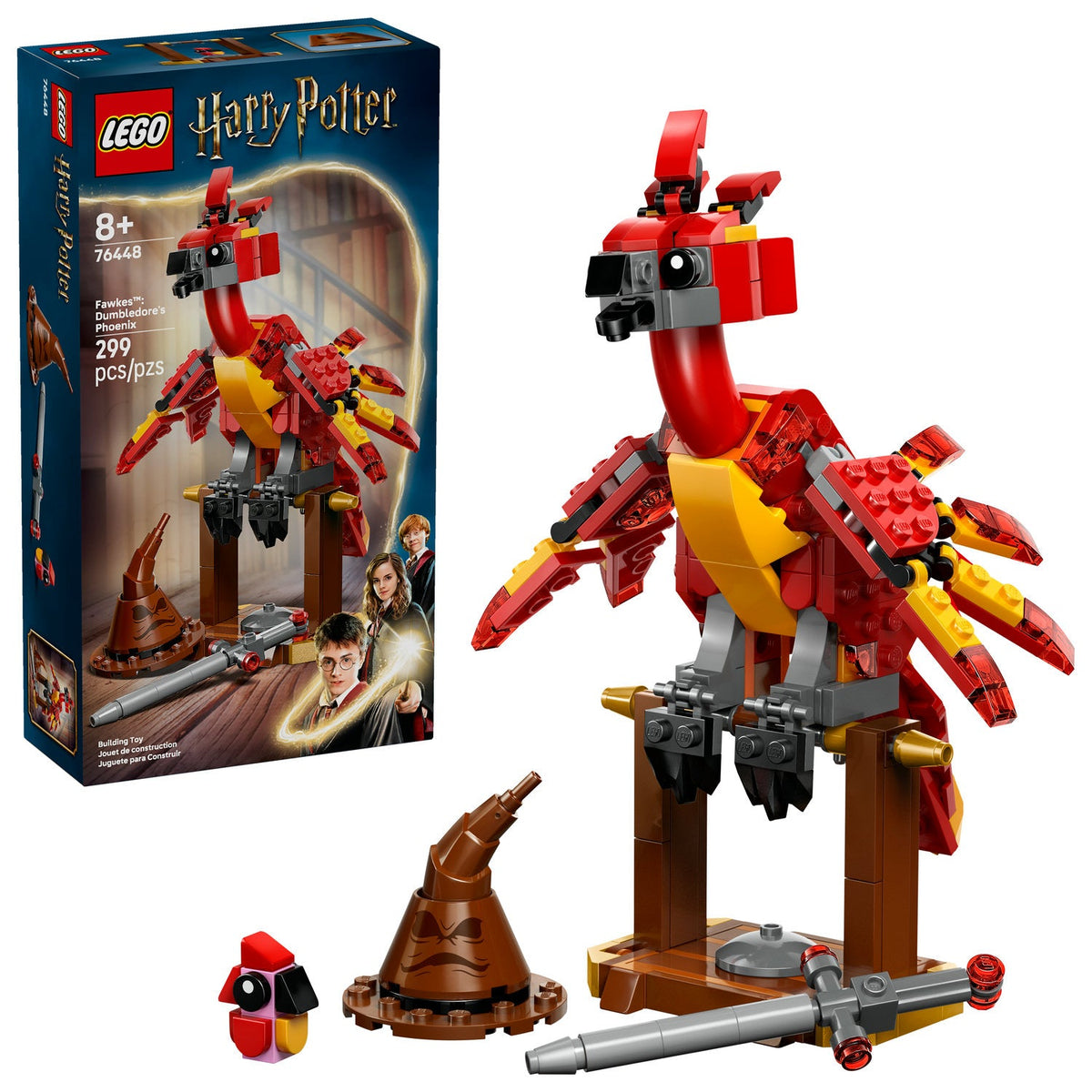 76448 Fawkes: Dumbledore's Phoenix (Retired) LEGO Harry Potter