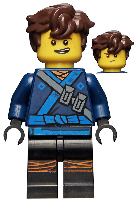 Jay - The LEGO Ninjago Movie, Hair (njo0314)