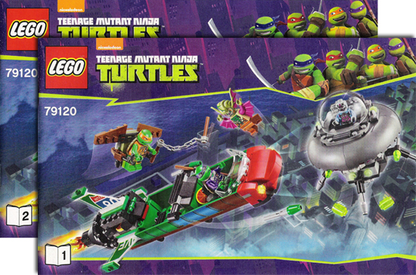 79120 T-Rawket Sky Strike (Used) LEGO Teenage Mutant Ninja Turtles
