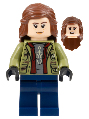 Maisie Lockwood - Olive Green Jacket, Reddish Brown Hair (jw088)