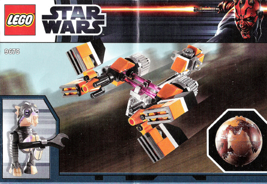 9675 Sebulba's Podracer & Tatooine (Certified) LEGO Star Wars