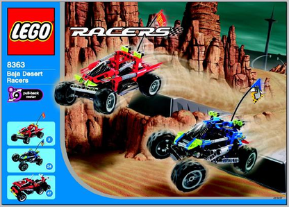8363 Baja Desert Racers (Certified) LEGO Racers