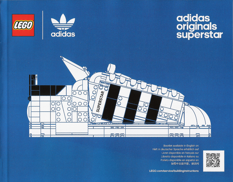 10282 Adidas Originals Superstar (Used) LEGO Icons