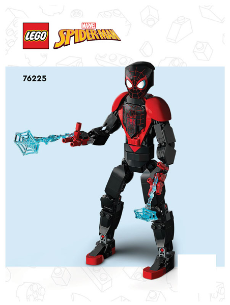 76225 Miles Morales Figure (Used) LEGO Super Heroes