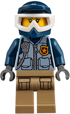 Mountain Police - Officer Female, Dirt Bike (cty0854)