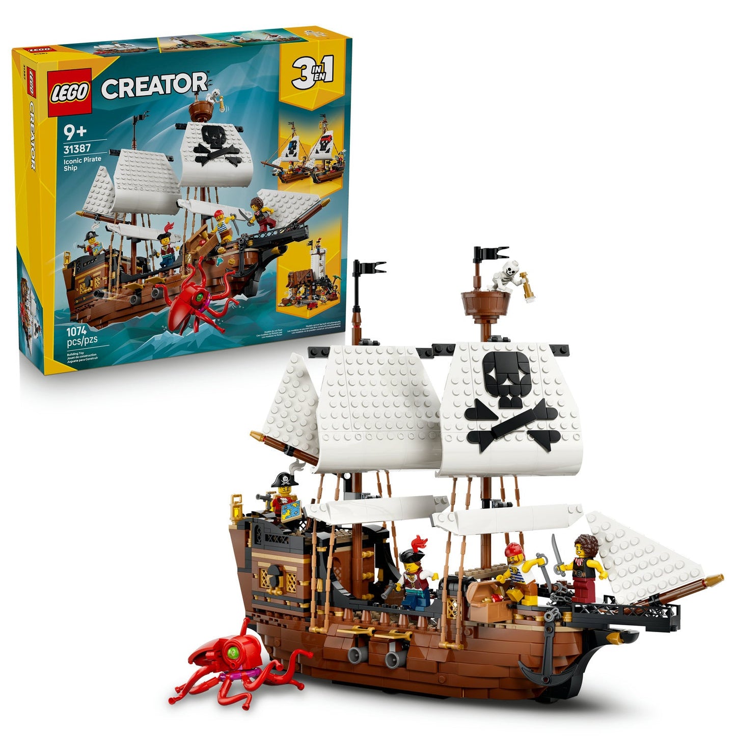 31387 Iconic Pirate Ship