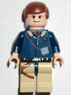 Han Solo - Light Nougat,Reddish Brown Hair, Tan Legs (sw0081)