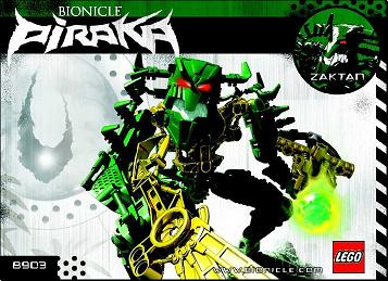8903 Zaktan (Certified) LEGO BIONICLE
