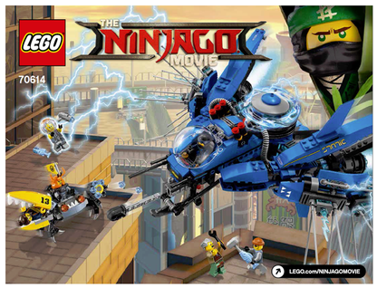 70614 Lightning Jet (Certified) LEGO The LEGO Ninjago Movie