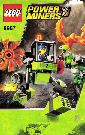 8957 Mine Mech (Used) LEGO Power Miners