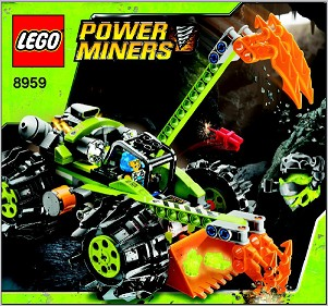 8959 Claw Digger (Certified) LEGO Power Miners