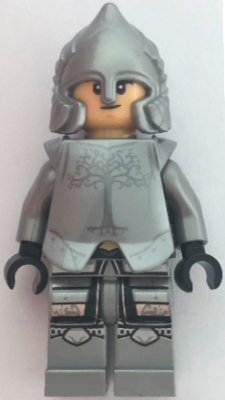 Soldier of Gondor - Medium Tan Head, Cheek Lines (lor161)