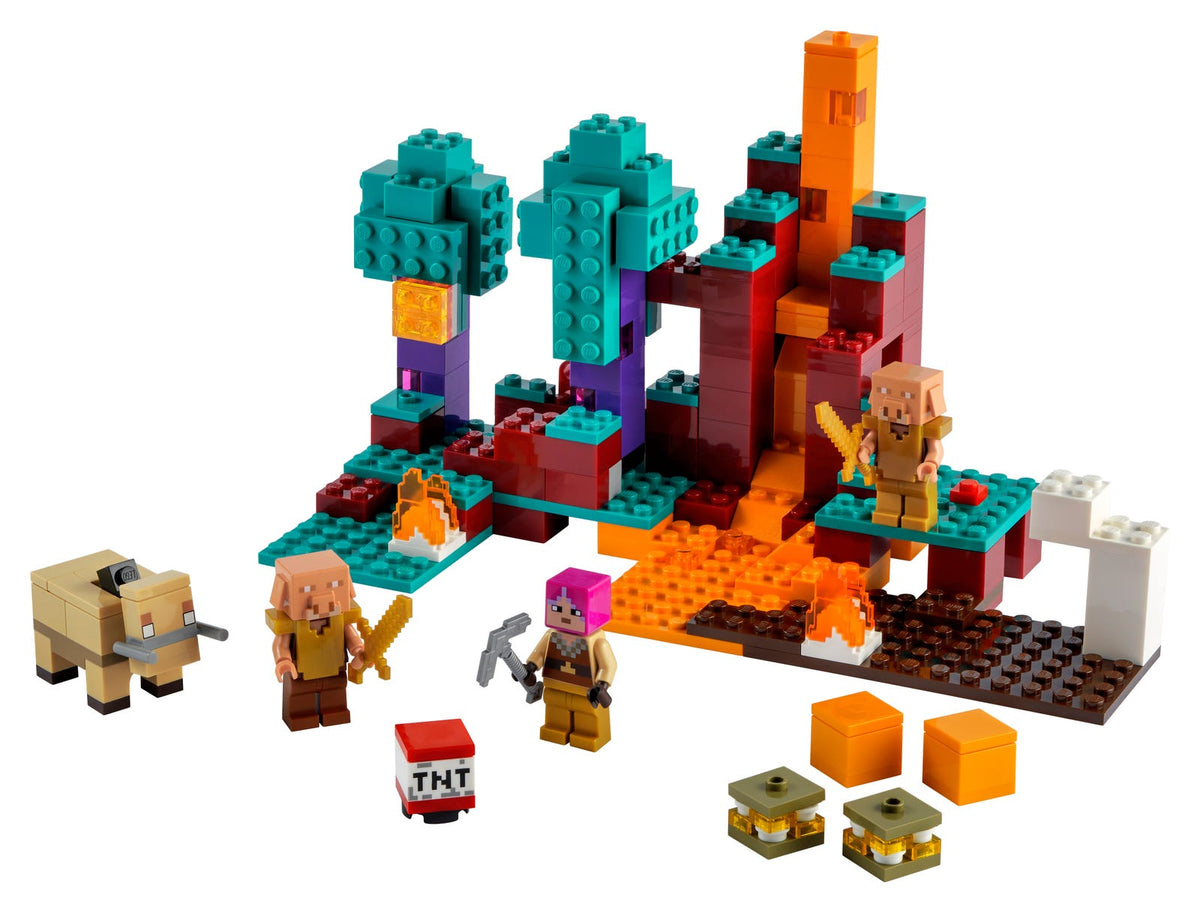 21168 The Warped Forest (Used) LEGO Minecraft