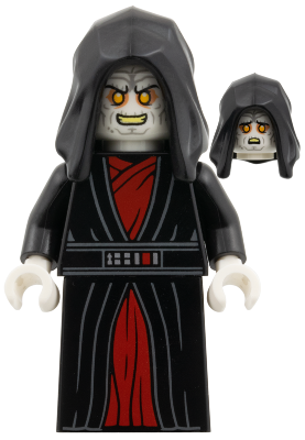 Emperor Palpatine - Black and Red Robe (sw1405)