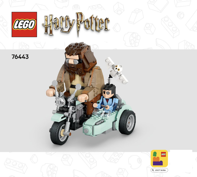 76443 Hagrid & Harry's Motorcycle Ride (Certified) LEGO Harry Potter