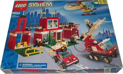 6554 Blaze Brigade (Retired) LEGO Town