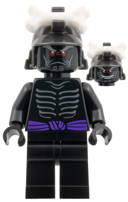 Lord Garmadon - Legacy, Pearl Dark Gray Helmet (njo1016)