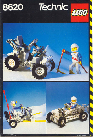 8620 Snow Scooter (Used) LEGO TECHNIC
