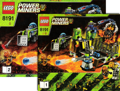 8191 Lavatraz (Used) LEGO Power Miners