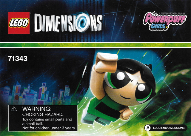 71343 Buttercup Fun Pack (Used) LEGO Dimensions