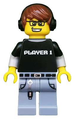 Video Game Guy (Minifigure Only) (col182)