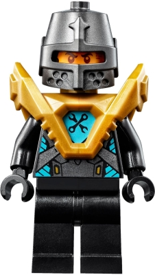 Robin Underwood - Pearl Dark Gray Helmet, Black Legs, Pearl Gold Armor (nex135)