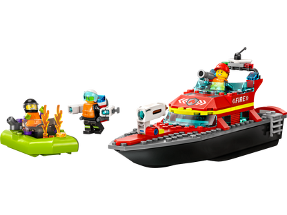 60373 Fire Rescue Boat (Retired) LEGO City