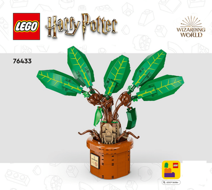 76433 Mandrake (Certified) LEGO Harry Potter